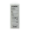 Mack 1017382 - Holzschraube Linsenkopf Stahl verzinkt 4 Stück 6,0 x 60 mm | 10 Stück