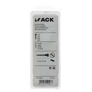 Mack 1017382 - Holzschraube Linsenkopf Stahl verzinkt 4 Stück 6,0 x 60 mm | 10 Stück - afbeelding 6
