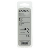 Mack 1019663 - Holzschraube Linsenkopf Messing 9 Stück 4,0 x 20 mm | 10 Stück