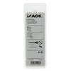 Mack 1017383 - Holzschraube Linsenkopf schwarz verzinkt 20 Stück 3,0 x 16 mm | 10 Stück
