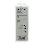 Mack 1017385 - Holzschraube Linsenkopf schwarz verzinkt 10 Stück 4,0 x 30 mm | 10 Stück - afbeelding 6