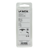Mack 1017394 – Abdeckkappe für PZ-Schraube, Kunststoff, weiß, 40 Stück, PZ 2 | 10 Stück