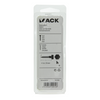 Mack 1017405 - Holzgewindebolzen Stahl verzinkt 9 Stück 6 x 50 mm | 10 Stück