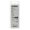 Mack 1017406 - Holzgewindebolzen Stahl verzinkt 8 Stück 6 x 60 mm | 10 Stück