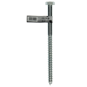 Mack 1017432 - Holzgewindebolzen Stahl verzinkt 1 Stück 12 x 180 mm | 10 Stück - afbeelding 4