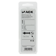 Mack 1017509 – Metallschraube verzinkt. Kopf + Mutter plattiert 9 Stück M6 x 25 mm | 10 Stück - afbeelding 5