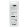 Mack 1017518 - Metallschraubzyl. Kopf + Mutter plattiert 18 Stück M4 x 20 mm | 10 Stück