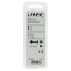 Mack 1017556 – Ofenschraube + Mutter aus verzinktem Stahl, 5 Stück, M6 x 60 mm | 10 Stück