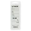 Mack 1017567 – Holzschraube + Mutter aus verzinktem Stahl, 9 Stück, M6 x 25 mm | 5 Stück