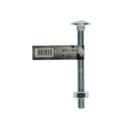 Mack 1017590 – Holzschraube + Mutter aus verzinktem Stahl, 1 Stück, M10 x 100 mm | 10 Stück - afbeelding 5