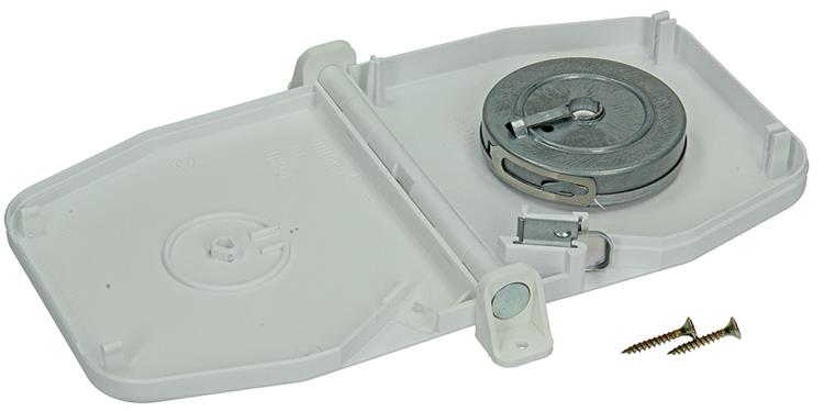 Mack 1010102 - 1 Bandwickler ausrichtbar weiß 6m 14mm | 5 Stück