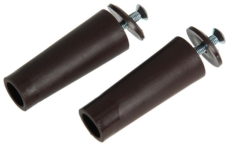 Mack 1010113 - 2 Anstoßkappen braun 60mm | 10 Stück