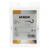 Mack 1017804 - Schraubhaken verzinkter Stahl 3 Stück 6,0 x 60 mm | 5 Stück