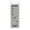 Mack 1017822 – Rändelschraube aus verzinktem Stahl, 4 Stück, 5,0 x 60 mm | 10 Stück