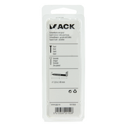 Mack 1017830 – Schraubdaumen mit Schlitz, verzinkter Stahl. 5 Stück 5,0 x 40 mm | 10 Stück - afbeelding 7