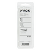 Mack 1017832 – Schraubdaumen mit Schlitz, verzinkter Stahl. 4 Stück 6,0 x 60 mm | 10 Stück