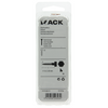 Mack 1019766 - Holzgewindebolzen Edelstahl 3 Stück 6 x 60 mm | 10 Stück