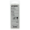 Mack 1017898 - Dübel + Holzgewindebolzen Polyeth 4 Stück 10 mm 7x60 mm | 5 Stück