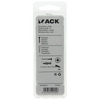 Mack 1017903 - Universalstecker + Schraube Polyeth12 Stück 6mm 4,0x45mm | 5 Stück