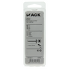 Mack 1019972 - Lukenschraube gelb verzinkt 6,0 x 50 mm 8 Stück | 5 Stück