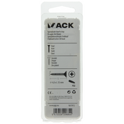Mack 1017972 – Spanplattenschraube mit Kopf gelb beschichtet. 50 Stück 4,0 x 35 mm | 5 Stück - afbeelding 7