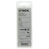 Mack 1017980 – Spanplattenschraube mit Kopf gelb beschichtet. 35 Stück 4,5 x 40 mm | 5 Stück