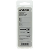 Mack 1017989 – Spanplattenschraube mit Kopf gelb beschichtet. 23 Stück 5,0 x 60 mm | 5 Stück