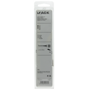 Mack 1017992 – Spanplattenschraube mit Kopf gelb beschichtet. 18 Stück 5,0 x 90 mm | 5 Stück - afbeelding 4