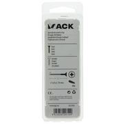 Mack 1017995 – Spanplattenschraube mit Kopf gelb beschichtet. 12 Stück 6,0 x 70 mm | 5 Stück - afbeelding 7