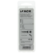 Mack 1018001 - Spanschraubenkopf zur Selbstmontage, gelb plattiert, 175 Stück, 3,0 x 20 mm | 5 Stück - afbeelding 5