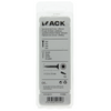 Mack 1018006 - spanienplschr.vzkop-selbstmontage gelb plattiert 65 Stück 3,5 x 35 mm | 5 Stück