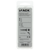 Mack 1018012 - spanienplschr.vzkop-selbstmontage gelb plattiert 35 Stück 4,0 x 45 mm | 5 Stück