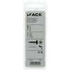 Mack 1018069 – selbstschneidende Schraube mit Zylinderkopf, verzinkt. 42 Stück 4,2 x 25 mm | 5 Stück