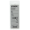 Mack 1018078 – selbstschneidende Schraube mit Zylinderkopf, verzinkt. 22 Stück 5,5 x 25 mm | 5 Stück