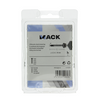 Mack 1018089 – selbstbohrende Sechskantschraube. Kopf verzinkt. 40 Stück 6,3 x 38 mm | 5 Stück