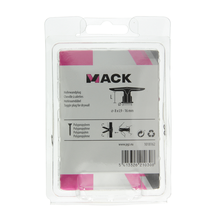 Mack 1018162 - Hohlwanddübel Nylon 20 Stück TB | 5 Stück