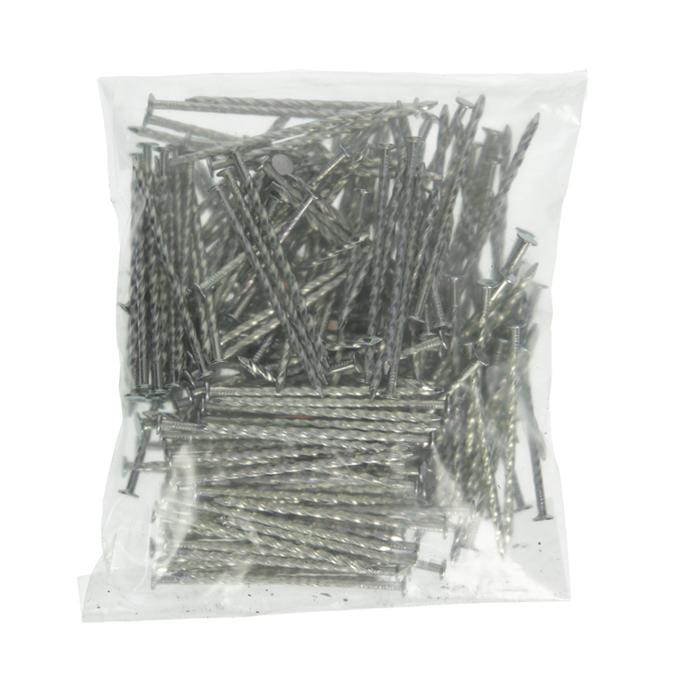 Mack 1020061 – gedrehter Nagel mit flachem Kopf VZ 1000 gr 3,5 x 80 mm | 10 Stück