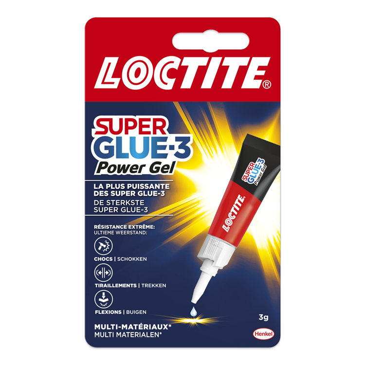 Loctite 1069861 – Power-Gel 3 g | 6 Stück