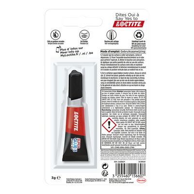 Loctite 1069861 – Power-Gel 3 g | 6 Stück