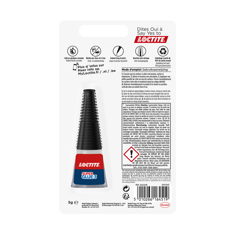 Loctite 1026097 – Präzision 5g | 6 Stück