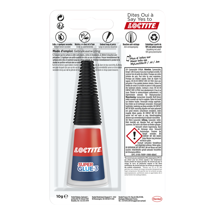 Loctite 1069857 – Präzision max. 10 g | 6 Stück