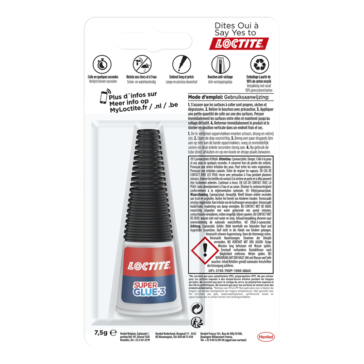 Loctite 1069865 – Präzision 5 g + 50 % gr | 12 Stück