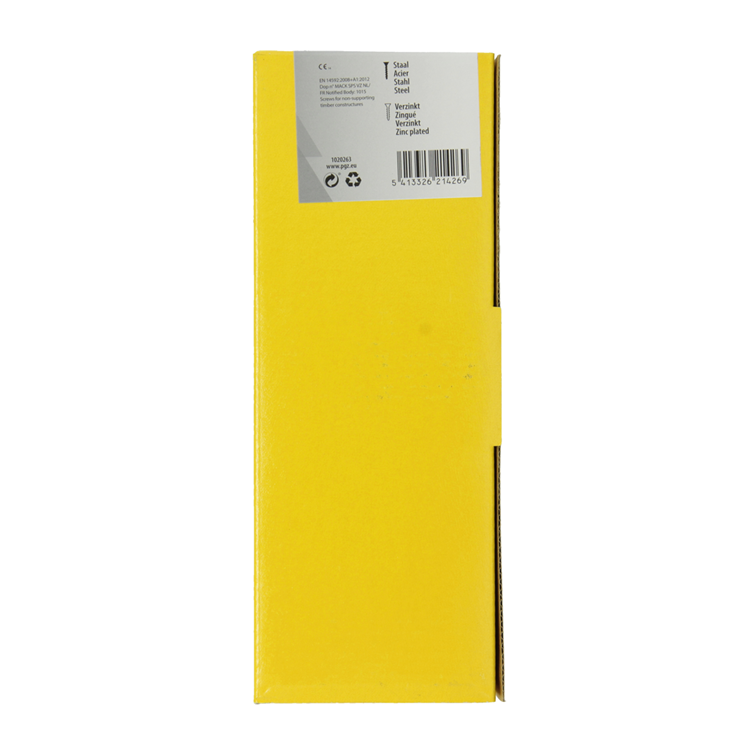 Mack 1020263 – Spanplattenschraube VZ-Kopf GVZ 500 Stück 4,0 x 45 mm | 1 Stk