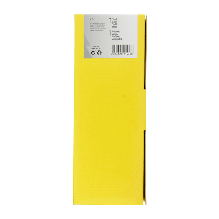 Mack 1020269 – Spanplattenschraube VZ-Kopf GVZ 250 Stück 5,0 x 60 mm | 2 Stk