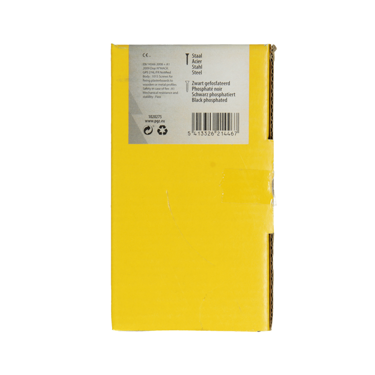 Mack 1020275 - Gipskartonschraube schwarz phosphatiert. 500 Stück 3,5 x 35 mm | 2 Stk