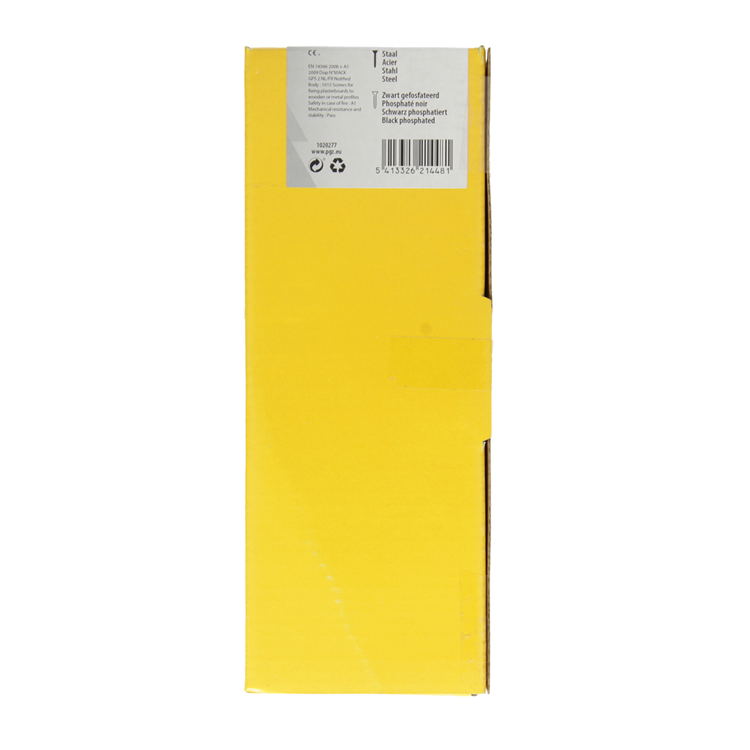 Mack 1020277 - Gipskartonschraube schwarz phosphatiert. 500 Stück 3,5 x 55 mm | 1 Stk