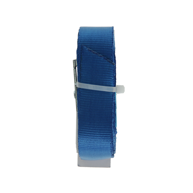 Mack 1023383 – Band Polyester, mit Schnalle, 25 mm – 2,5 m, max. 250 kg | 12 Stück