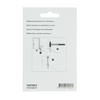 Mack 1047653 - Türstoppergummi + Schraube rot 30 x 35 mm 2 Stück | 6 Stück