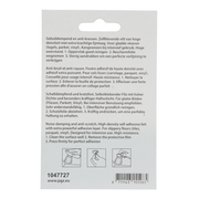 Mack 1047727 - Filzpastille selbstklebend weiß 19 x 19 mm 18 Stück | 12 Stück - afbeelding 5