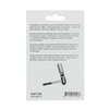 Mack 1047728 - Kunststoffstopfen schwarz 20 x 20 mm 4 Stück | 6 Stück